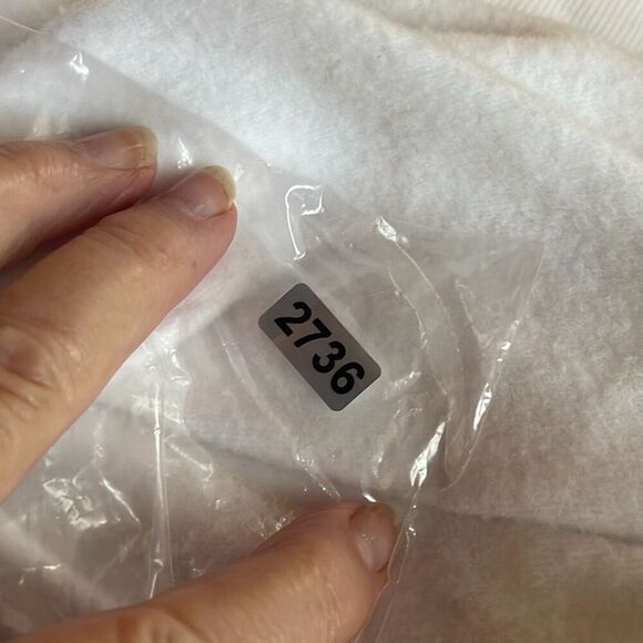 Green Tea size M  oversized fleece sweatshirt. - Picture 7 of 7